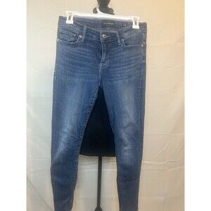 Lucky Brand Stella Skinny Jeans size 4/27 Cotton Blend Medium Wash